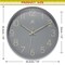 Infinity Instruments Stencil Number Clock - Light Grey 20300LG-4542 - alternate 5